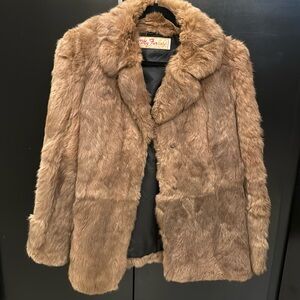 Vintage Rabbit Fur coat